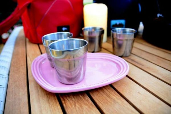 [LOWDEN戶外露營用品]不鏽鋼雙層隔熱杯(小) 1