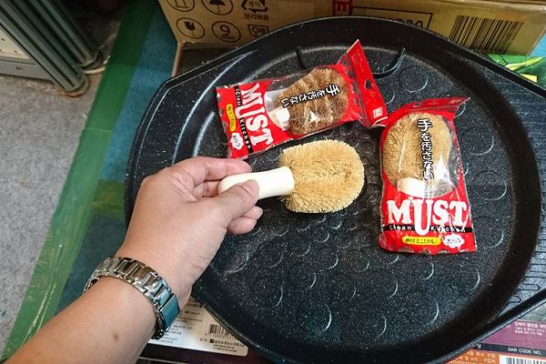 [LOWDEN戶外露營用品]  日本手柄棕毛小巧刷／露營用