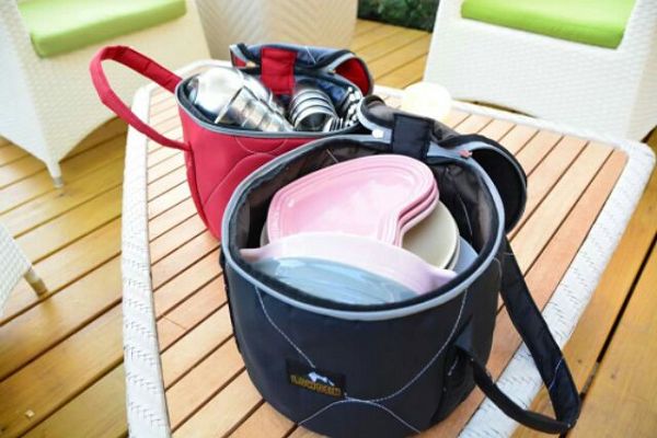 [LOWDEN露營戶外用品]貝果圓桶收納袋