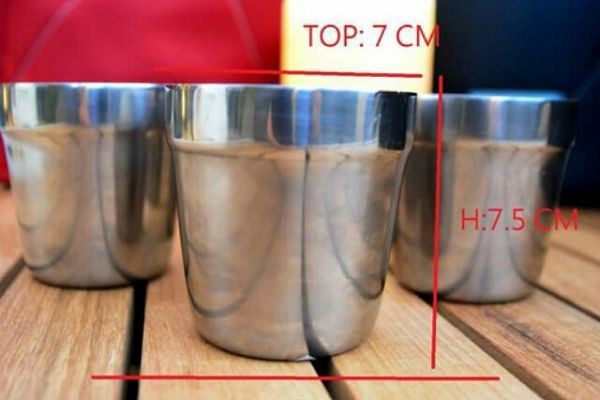 [LOWDEN戶外露營用品]不鏽鋼雙層隔熱杯(小)