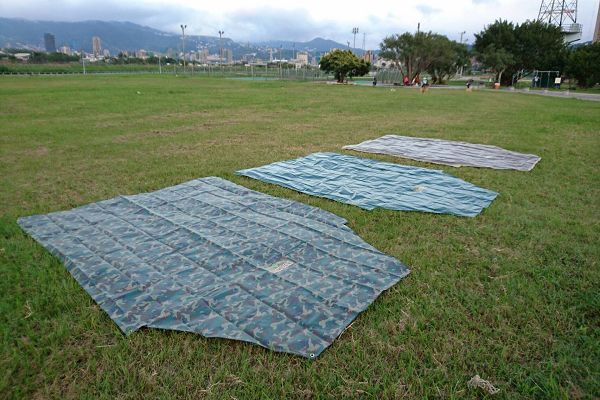 [LOWDEN露營戶外用品]VIP 270六角 高頻電壓超耐磨夾層網布防潮地墊/270 帳通用版